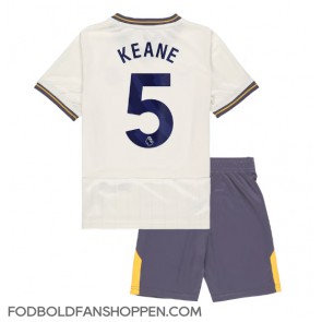 Everton Michael Keane #5 Tredjetrøje Børn 2024-25 Kortærmet (+ Korte bukser)